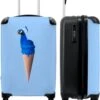 NoBoringSuitcases.com® Koffer - Reiskoffer Met Wielen - Pauw - IJshoorntjes - Blauw - IJs - Vogel - Handbagage Trolley - Past Binnen 55x40x20 Cm En 55x35x25 Cm - Fotokoffer 1 NoBoringSuitcases.com® Koffer - Reiskoffer Met Wielen - Pauw - IJshoorntjes - Blauw - IJs - Vogel - Handbagage Trolley - Past Binnen 55x40x20 Cm En 55x35x25 Cm - Fotokoffer -Voyago Winkel 1000x1200 3