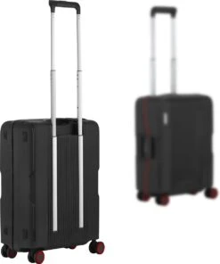 CarryOn Protector Luxe Handbagage Koffer - Trolley 55cm Met TSA-slot En Clipsluiting - Zwart -Voyago Winkel 1002x1200