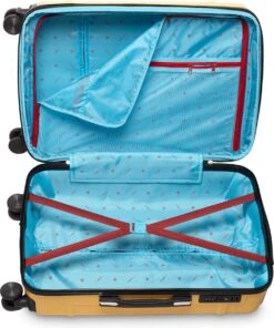 Tesla PC - Reiskoffer - 65 Cm - 4 Wielen - Geel -Voyago Winkel 1003x1200 1