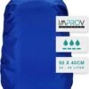 Merkloos Blauwe Improv Regenhoes Rugtas30l/40l - Backpack Rain Cover - Flightbag Voor Rugzak - 30 Liter Tot 40 Liter - Blauw - Schoolrugzak -Voyago Winkel 1006x1200 6