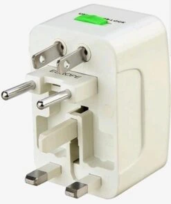 Universele Wereldstekker / Travel Ac Oplader / Met 2 USB Poorten/ Adapter Stekker / Internationale Reisstekker Voor Amerika (USA) / Australië / Azië / Engeland (UK) / Zuid Amerika / Afrika / Reis Oplader / Wit -Voyago Winkel 1007x1200 28