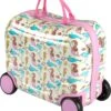 Princess Traveller Kids Collection - Ride-On Trolley - Zeemeermin - 42cm