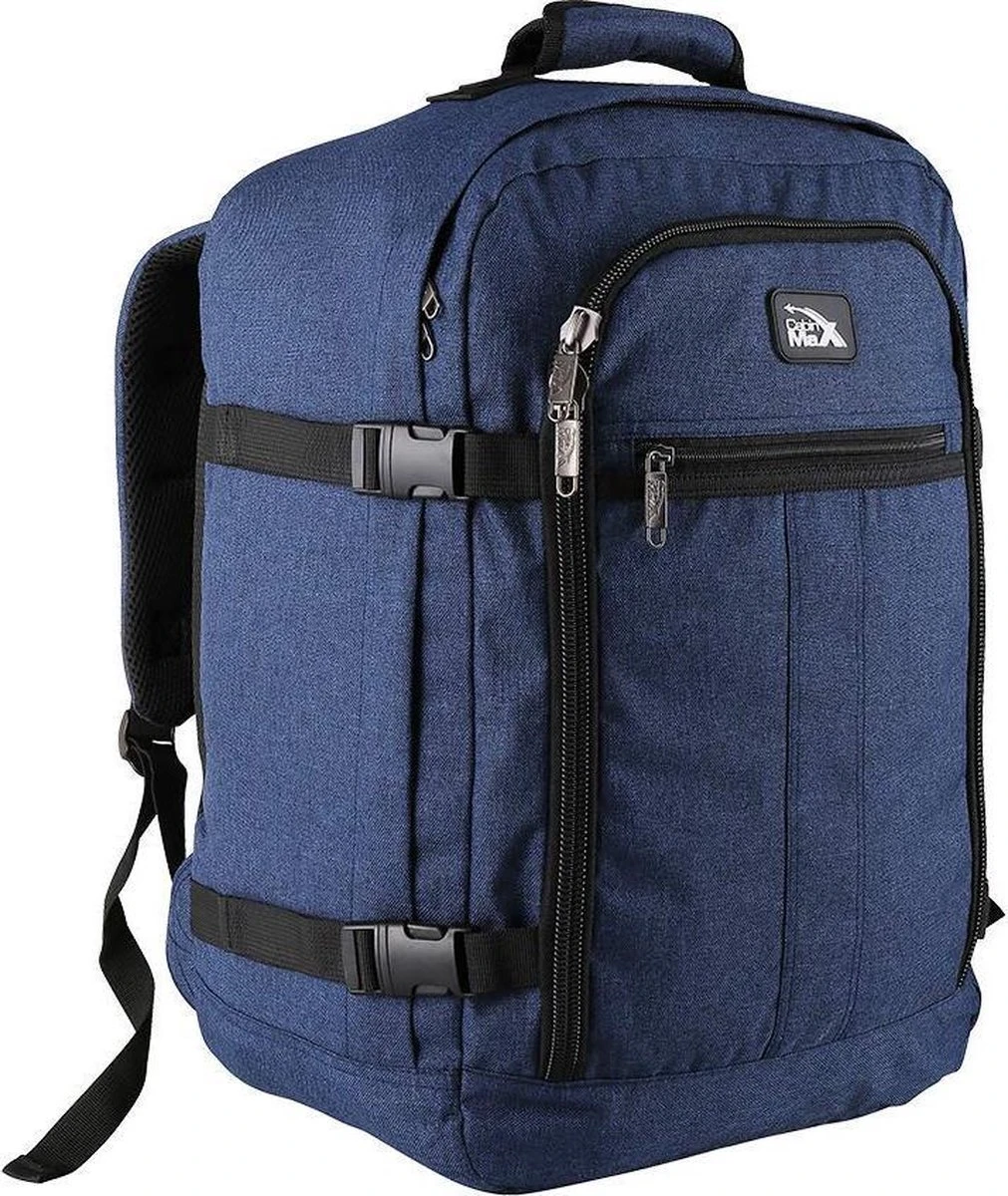 CabinMax Metz Reistas– Handbagage 30L - Rugzak – Backpack - 45x35x20cm – Lichtgewicht - Blauw (MZ 30-BE) 3 CabinMax Metz Reistas– Handbagage 30L - Rugzak – Backpack - 45x35x20cm – Lichtgewicht - Blauw (MZ 30-BE)