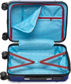 Tesla PC - Handbagage Koffer - 55x35x20 Cm - 4 Wielen - Blauw -Voyago Winkel 1013x1200 2