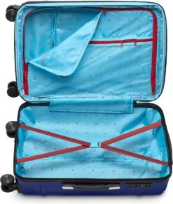 Tesla PC - Reiskoffer - 65 Cm - 4 Wielen - Blauw 11 Tesla PC - Reiskoffer - 65 Cm - 4 Wielen - Blauw -Voyago Winkel 1014x1200 2