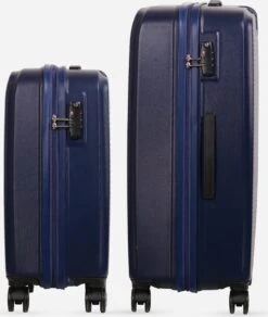 ©TROLLEYZ - Ibiza No.3 - Kofferset 2 Delig - 55cm+78cm Met TSA Slot - Dubbele Wielen - 360° Spinners - 100% ABS - Reiskoffers In Ocean Blue -Voyago Winkel 1015x1200 4