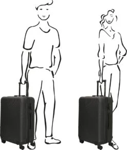 Enrico Benetti Koffer / Trolley / Reiskoffer - 65 X 41 X 25 Cm - 66 Liter - ABS - Maat M - Louisville - Zwart 9 Enrico Benetti Koffer / Trolley / Reiskoffer - 65 X 41 X 25 Cm - 66 Liter - ABS - Maat M - Louisville - Zwart -Voyago Winkel 1016x1200 5