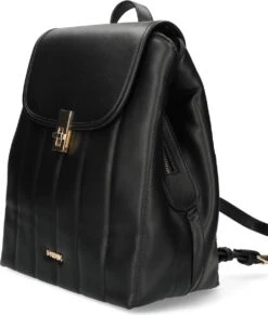 Mexx Vertical Quilted Backpack Dames - Zwart - Maat OneSize -Voyago Winkel 1018x1200 3