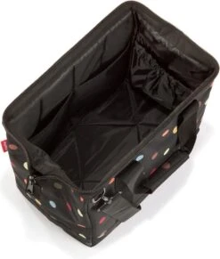 Reisenthel Allrounder M Reistas Sporttas - Maat M - 18L - Dots Zwart -Voyago Winkel 1020x1200 6