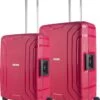CarryOn Steward Kofferset - 2-delige TSA Trolleyset Met Kliksloten - Dubbele Wielen - Rood -Voyago Winkel 1021x1200 3