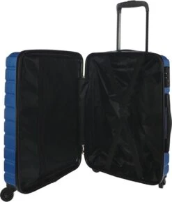 Enrico Benetti Handbagage Koffer Showkoo 52 Steel Blue -Voyago Winkel 1024x1200 3