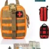 Alta-X Outdoor - EHBO Tas Oranje - Medicijntas - First Aid Bag - Jacht Survival Militaire Edc Pack Molle - Tactical Heuptas Outdoor Sos Pouch Leger Medische Kit Taille Riem Rugzak -Voyago Winkel 1028x1200 5