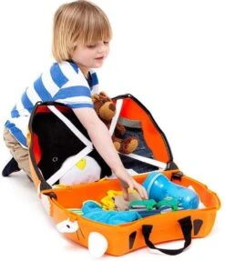 Trunki Ride-On Handbagage Koffer 46 Cm - Tijger Tipu -Voyago Winkel 1031x1200