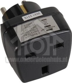Brennenstuhl Reisstekker / Reisadapter (reisstekkeradapter Voor: Euro Stopcontact En Engeland Stekker) Kleur: Zwart -Voyago Winkel 1037x1200 14
