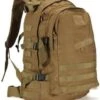Merkloos Backpack - Militair Tactisch - Khaki - Wandelrugzak - 55 Liter -Voyago Winkel 1038x1200 16