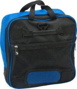 Princess Traveller Amalfi - Opvouwbare Weekendtas - 85L - Zwart / Blauw - Reistas Met Wielen -Voyago Winkel 1040x1200 6