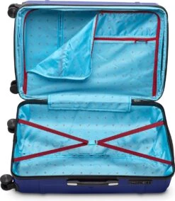 Tesla PC - Reiskoffer - 75 Cm - 4 Wielen - Blauw 11 Tesla PC - Reiskoffer - 75 Cm - 4 Wielen - Blauw -Voyago Winkel 1042x1200 6