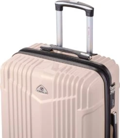 Tesla PC - Reiskoffer - 65 Cm - 4 Wielen - Roze -Voyago Winkel 1047x1200 1