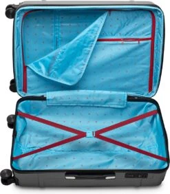 Tesla PC - Reiskoffer - 75 Cm - 4 Wielen - Grijs -Voyago Winkel 1052x1200