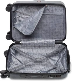 Swiss - Lausanne - Handbagage Koffer - 4 Wielen - TSA-Cijferslot - Grijs -Voyago Winkel 1062x1200 1