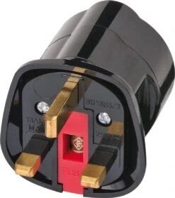 Brennenstuhl Reisstekker/reisadapter (reisstekkeradapter Voor: Engeland Stopcontact En Eurostekker) Kleur: Zwart -Voyago Winkel 1062x1200 6