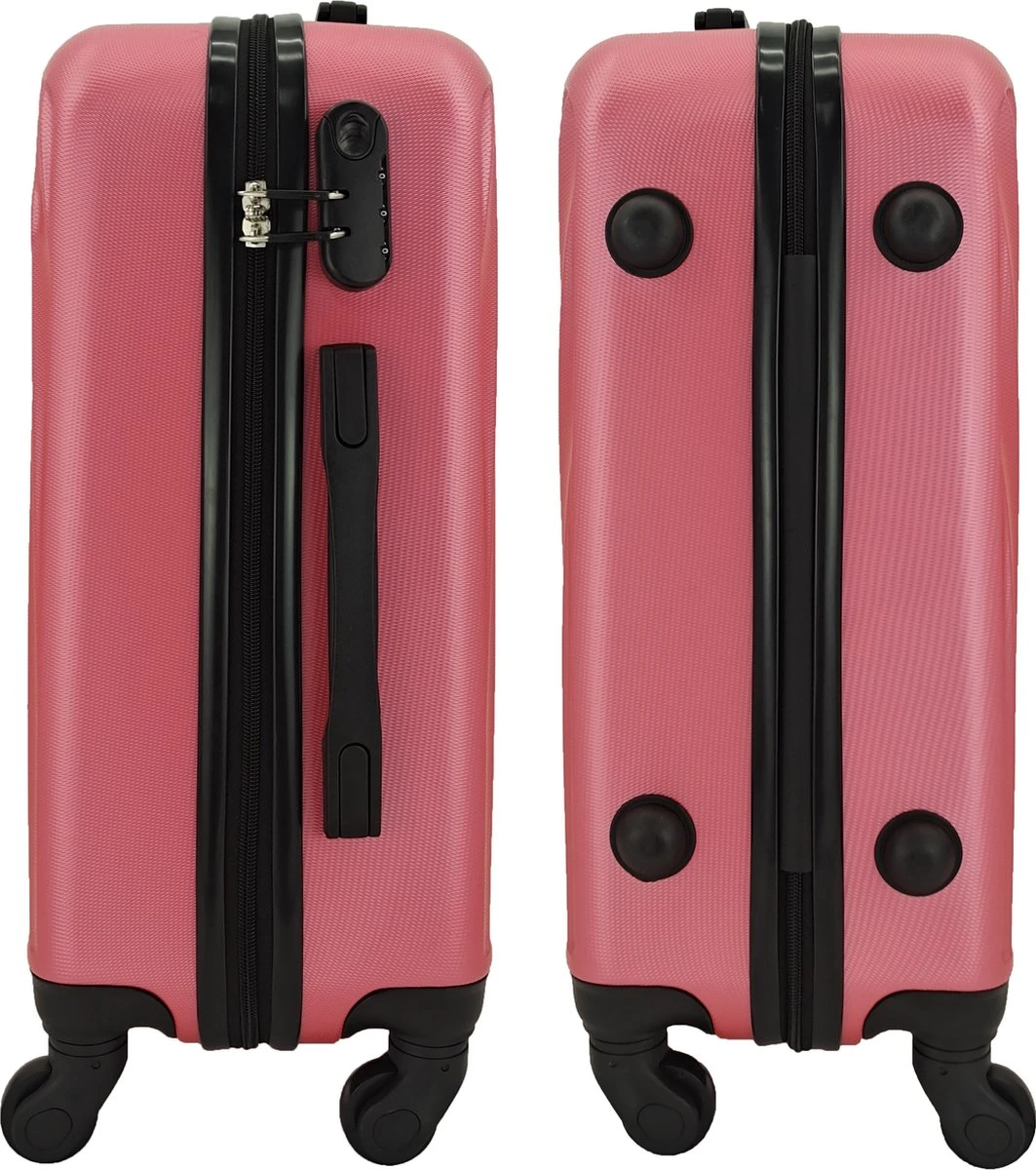 SB Travelbags Kofferset - 2 Delige -Roze - 75cm/55cm 10 SB Travelbags Kofferset - 2 Delige -Roze - 75cm/55cm - Afbeelding 8
