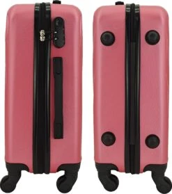 SB Travelbags Bagage Koffer 75cm 4 Wielen Trolley - Roze -Voyago Winkel 1063x1200