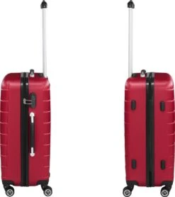 Tectake - Kofferset Trolleyset Reisset - 3-dlg Hardshell Wijnrood - 402670 -Voyago Winkel 1067x1200 4