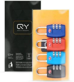 Cijferslot - Kofferslot - TSA Slot - Set Van 4 -Voyago Winkel 1076x1200 8