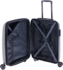 Gladiator Kick-Off Handbagage Koffer Expandable - 55 Cm - 36/40 Liter - Eco Friendly Recyclebaar PP - Khaki Groen -Voyago Winkel 1079x1200 5