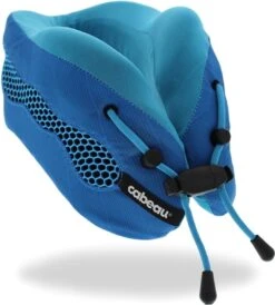 Cabeau Nekkussen Cool Evolution Inclusief Oordopjes - Blauw
