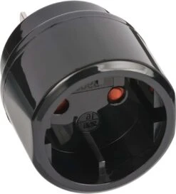 Brennenstuhl Reisstekker/reisadapter (reisstekkeradapter Voor: USA, Japan Stopcontact En Euro/contourstekker) Zwart -Voyago Winkel 1084x1200 3