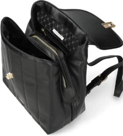 Mexx Vertical Quilted Backpack Dames - Zwart - Maat OneSize -Voyago Winkel 1084x1200 6