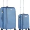 CarryOn Skyhopper Kofferset – TSA Handbagage + Reiskoffer 78cm – Dubbele Wielen - Blauw 1 CarryOn Skyhopper Kofferset – TSA Handbagage + Reiskoffer 78cm – Dubbele Wielen - Blauw -Voyago Winkel 1085x1200