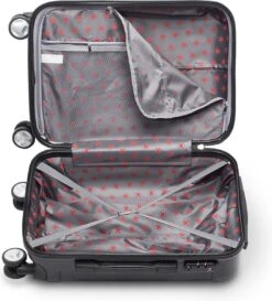 Swiss Alps - Handbagage Koffer - 55x35x22 Cm - 4 Wielen - Zwart -Voyago Winkel 1086x1200 1