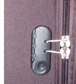 Stoffen Handbagage Koffer 51cm 4 Wielen Trolley - Bruin -Voyago Winkel 1086x1200