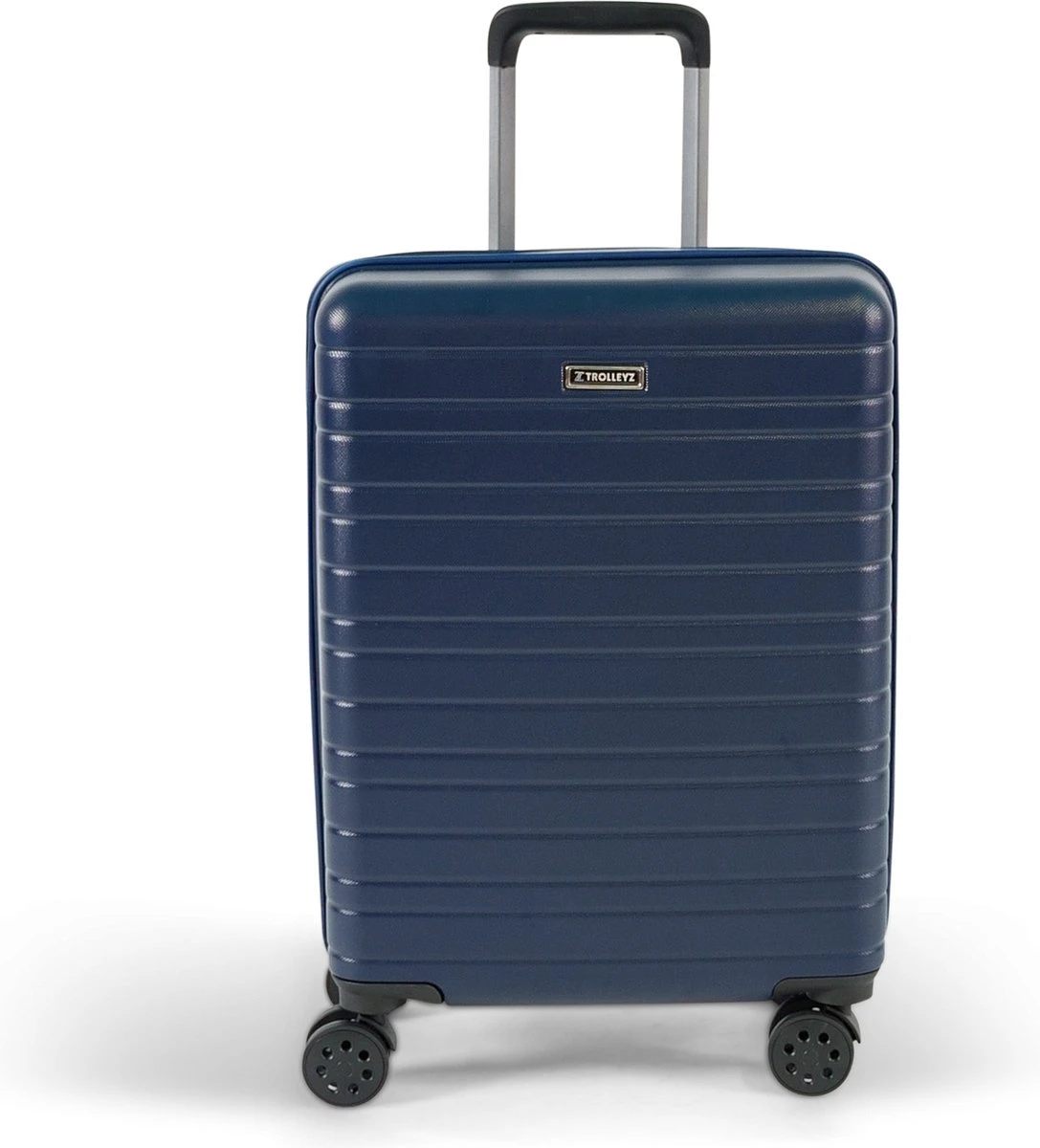 ©TROLLEYZ - Amsterdam No.9 - Trolley - 55cm Met TSA Slot - Dubbele Wielen - 360° Spinners - 100% ABS - Handbagage Koffer In Ocean Blue 3 ©TROLLEYZ - Amsterdam No.9 - Trolley - 55cm Met TSA Slot - Dubbele Wielen - 360° Spinners - 100% ABS - Handbagage Koffer In Ocean Blue