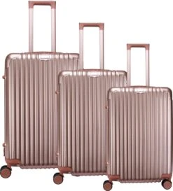 Royal Swiss - Kofferset - Cijferslot- Lichtgewicht Koffer - 4 Wielen- Rosé Gold 22 Royal Swiss - Kofferset - Cijferslot- Lichtgewicht Koffer - 4 Wielen- Rosé Gold -Voyago Winkel 1087x1200 3