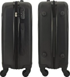 SB Travelbags Kofferset - 2 Delige -Zwart - 65cm/55cm -Voyago Winkel 1088x1200