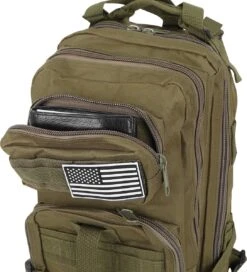 Tactical Backpack 30 L | Tactische Rugzak | Sport - School - Werk | Marine Groen - Backpack US Assault Molle Large - Rugzak -Marine Groen - 30 L -Voyago Winkel 1089x1200 12
