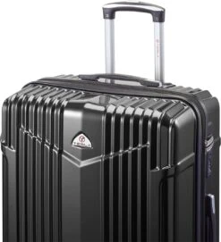 Tesla PC - Reiskoffer - 75 Cm - 4 Wielen - Zwart -Voyago Winkel 1092x1200 2