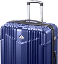 Tesla PC - Reiskoffer - 75 Cm - 4 Wielen - Blauw 12 Tesla PC - Reiskoffer - 75 Cm - 4 Wielen - Blauw -Voyago Winkel 1092x1200 3