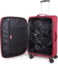 Decent D-Upright Medium Koffer - 66 Cm Expandable - TSA Slot - Bordeaux Rood -Voyago Winkel 1093x1200 5