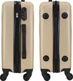 SB Travelbags Bagage Koffer 75cm 4 Wielen Trolley - Champagne -Voyago Winkel 1094x1200 1