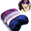 Slaapmasker - Zijden - Reismasker - Nachtmasker - Oogmasker - Slaap Masker - Reis - Zijde - Zijdezacht - Roze -Voyago Winkel 1094x1200 7