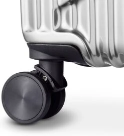 Tesla PC - Handbagage Koffer - 55x35x20 Cm - 4 Wielen - Zilver -Voyago Winkel 1095x1200 7