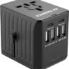 AV Travels Universele Wereldstekker - Internationale Reisstekker Voor 150+ Landen - USB Type C & USB Poorten - Reisstekker Engeland & Amerika - 2000 Watt -Voyago Winkel 1100x1200 11