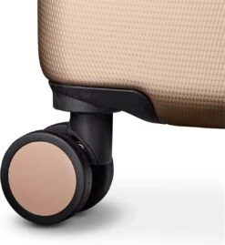 Swiss Alpine 2.0 - Handbagage Koffer - 55x35x20 Cm - 4 Wielen - Goud - Brons -Voyago Winkel 1100x1200 2