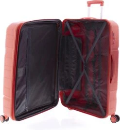 Gladiator Boxing Middelgrote Koffer Expandable 67 Cm 70/80 Liter TSA Slot - Koraalrood -Voyago Winkel 1101x1200 1