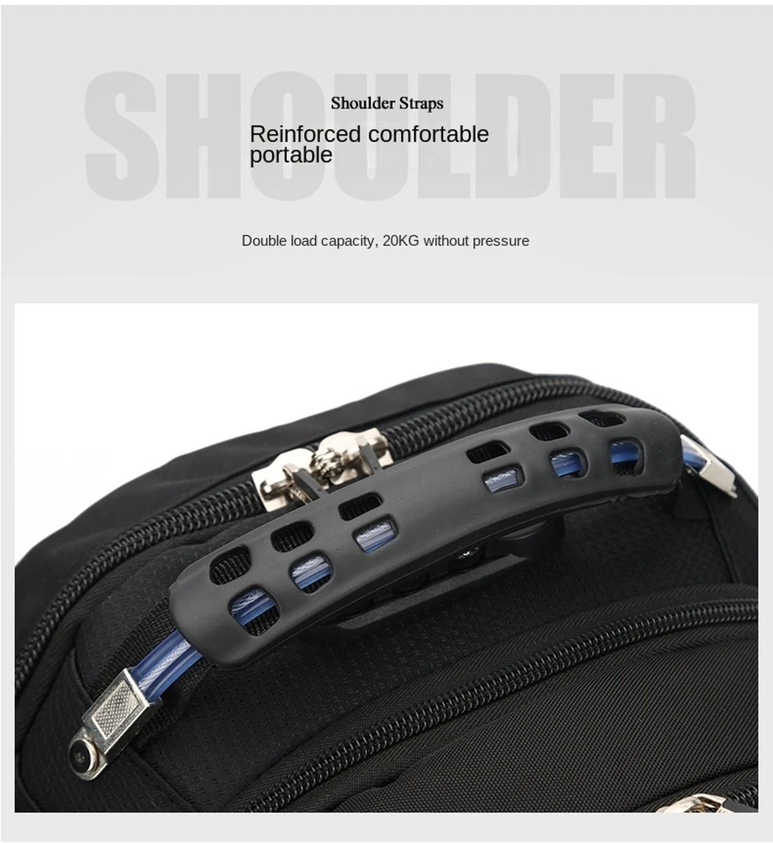 ASA-STAR Rugzak Met 2 USB Charging Anti-theft Laptopvak -Anti-Diefstal- Met Slot (zwart) - Inclusief 2 USB Oplaadstation- Backpack - School - Luxe Laptop Rugtas - Travel- Reistassen - Rugzak Slim Fit School/college Tas Jongens/meisjes -heren- Dames 14 ASA-STAR Rugzak Met 2 USB Charging Anti-theft Laptopvak -Anti-Diefstal- Met Slot (zwart) - Inclusief 2 USB Oplaadstation- Backpack - School - Luxe Laptop Rugtas - Travel- Reistassen - Rugzak Slim Fit School/college Tas Jongens/meisjes -heren- Dames - Afbeelding 12